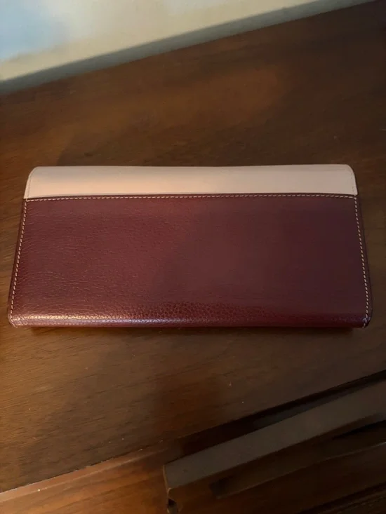 Chloé Leather Colorblock Envelope Wallet Full Inclusion - Picture 4 of 9